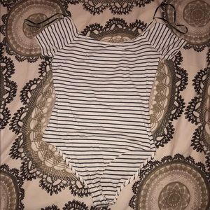 Forever 21 off the shoulder bodysuit